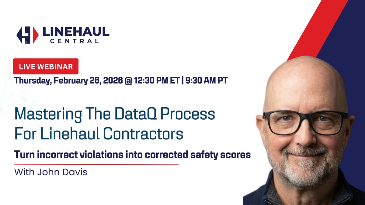 Webinar: Mastering the DataQ Process for Linehaul Contractors